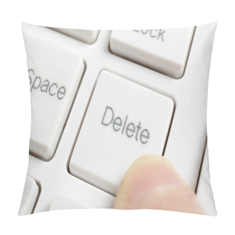 Personality  Pressing Delete Key Pillow Covers