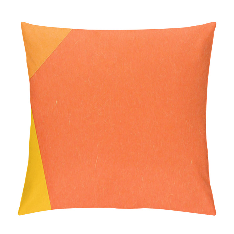 Personality  Close-up Shot Of Orange Shades Layers For Background Pillow Covers