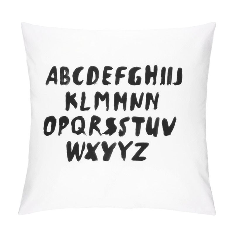 Personality  Hand Drawn Grunge Font Pillow Covers