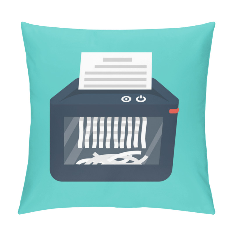 Personality  Shredder Machine. Paper Shredder. Pillow Covers