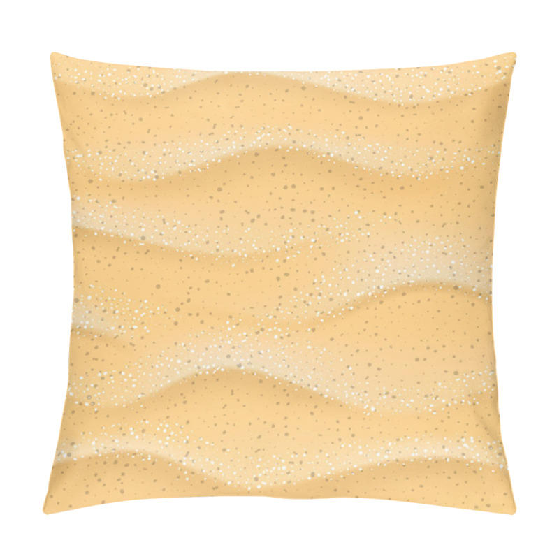 Personality  Realistic Sand Texture. Sandy Background.Summer Pattern Pillow Covers