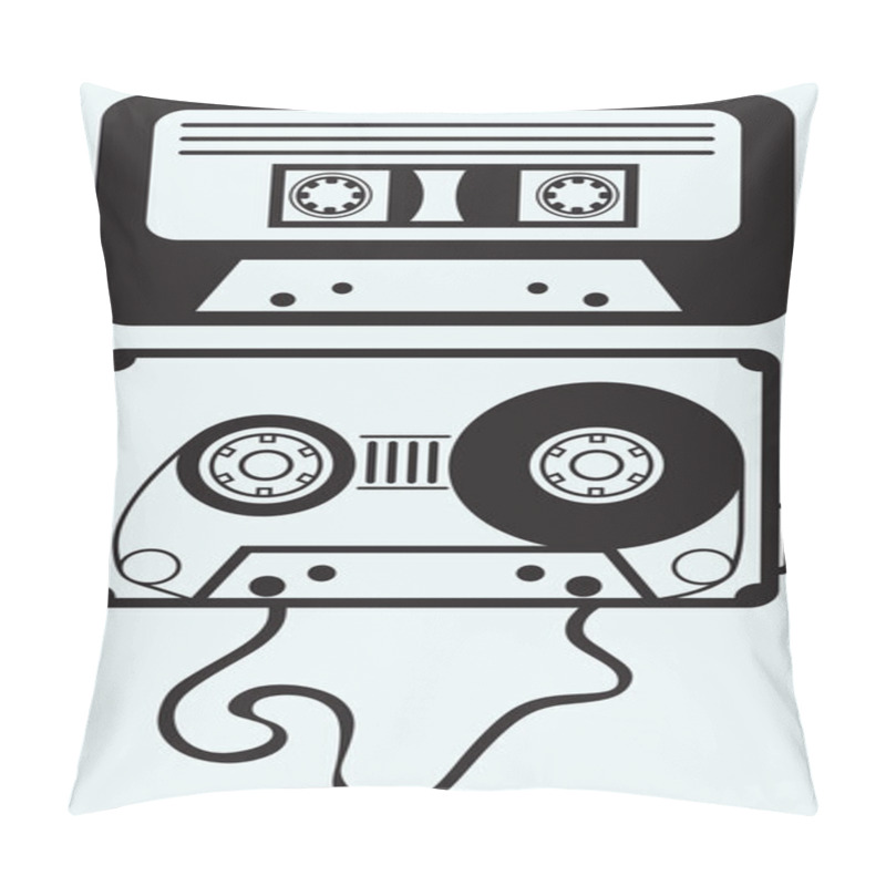 Personality  Audio Cassette Tape Pillow Covers