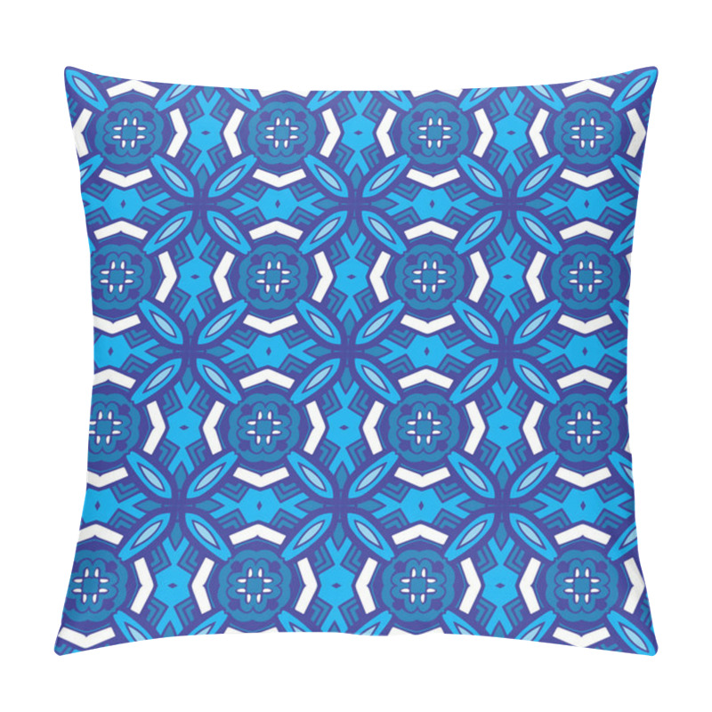 Personality  Abstract Seamless Ornamental Vector Pattern For Fabric Pillow Covers