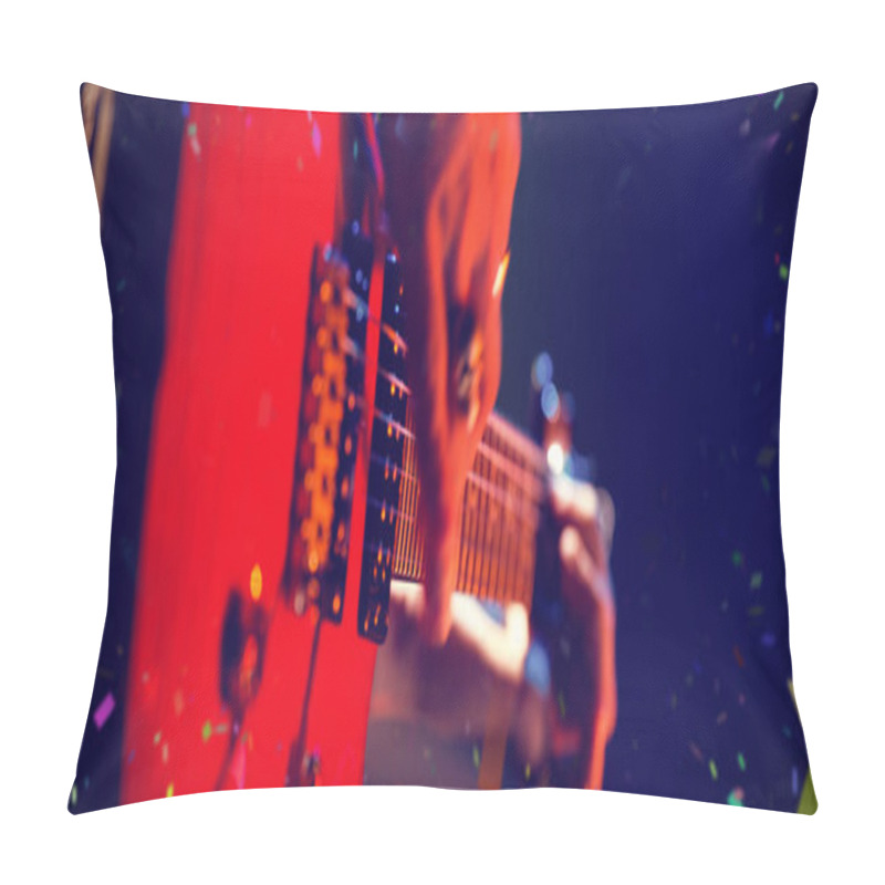 Personality  Composite Image Of Flying Colours Pillow Covers