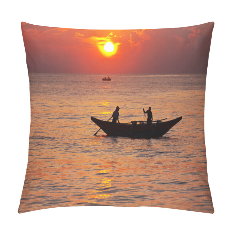 Personality  Boat On Sri Lanka Pillow Covers