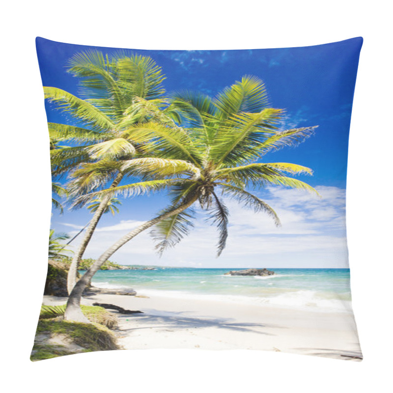 Personality  Cumana Bay, Trinidad Pillow Covers