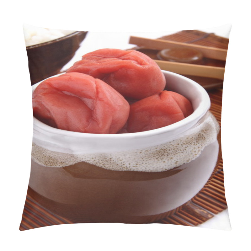 Personality  Pickled Plum In Japan, Umeboshi Pillow Covers