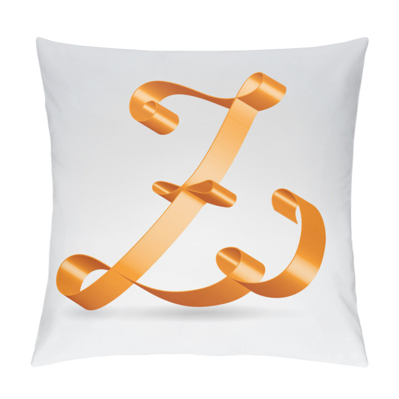 Personality  Silk Ribbon Letter Abc Pillow Covers