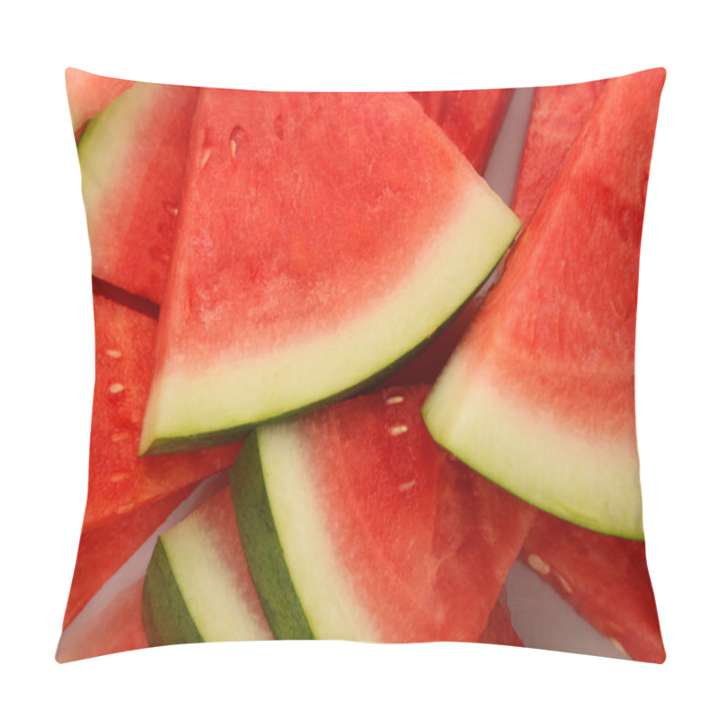 Personality  Triangle Slices Of Watermelon Pillow Covers