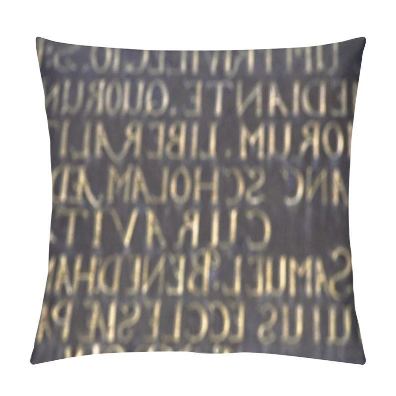 Personality  Blurry Abstract Conceptual Background For Presentation Covers Pillow Covers