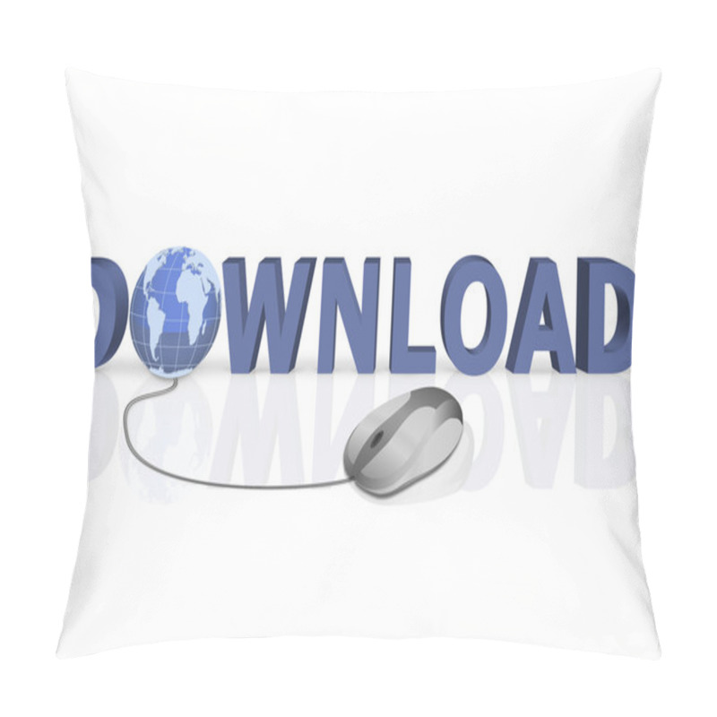 Personality  Mouse Click To Download Pillow Covers