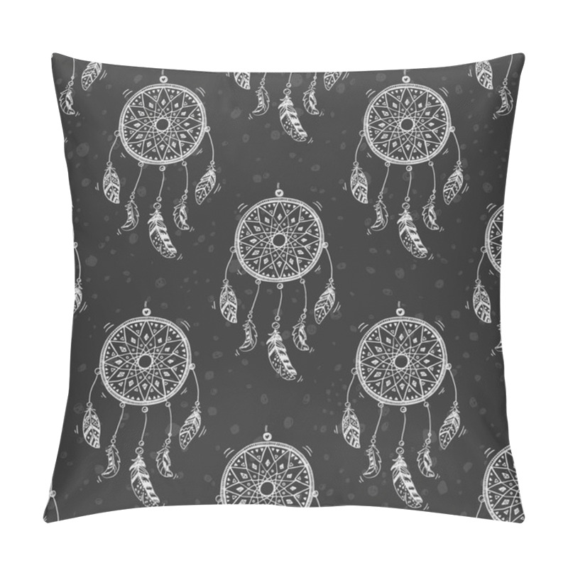 Personality  Pattern With Native American Dreamcatchers Pillow Covers