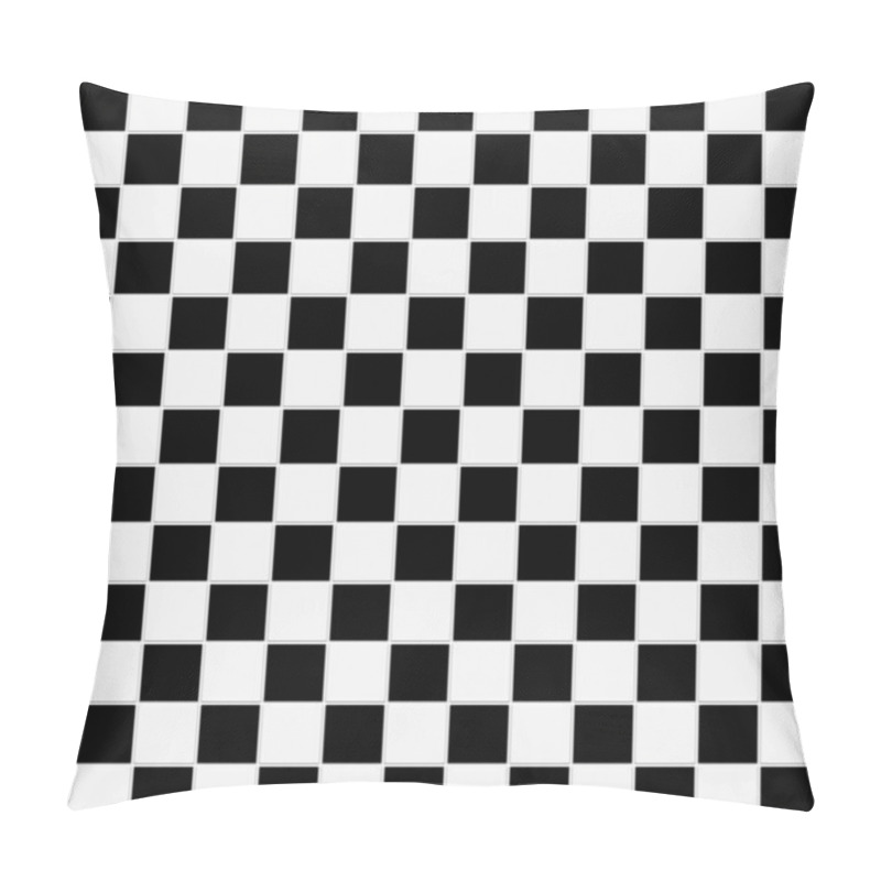 Personality  Seamless Black And White Texture Pillow Covers