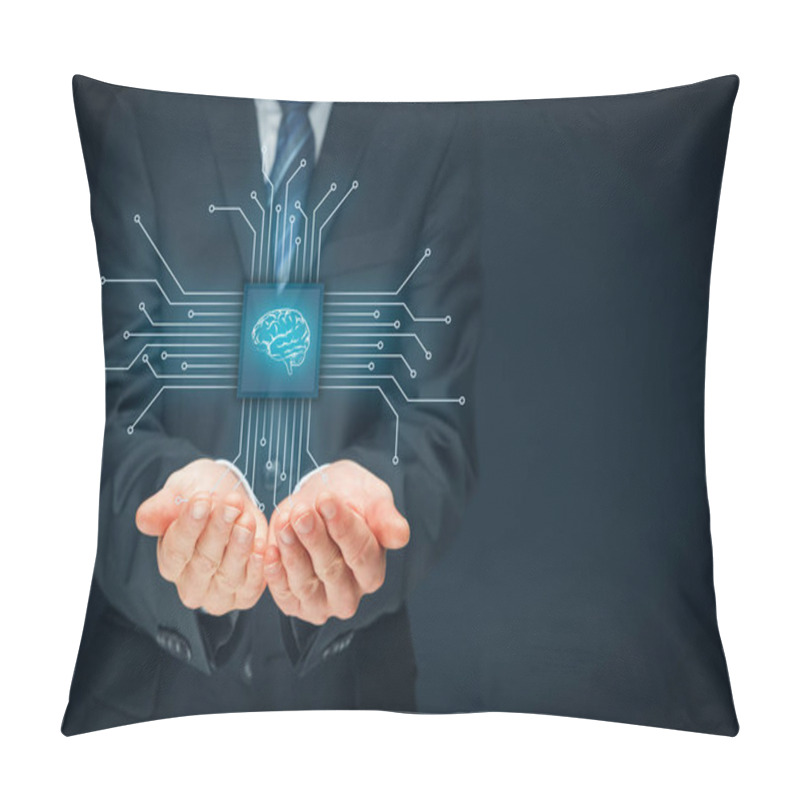 Personality  Artificial Intelligence Technologies Concept Pillow Covers