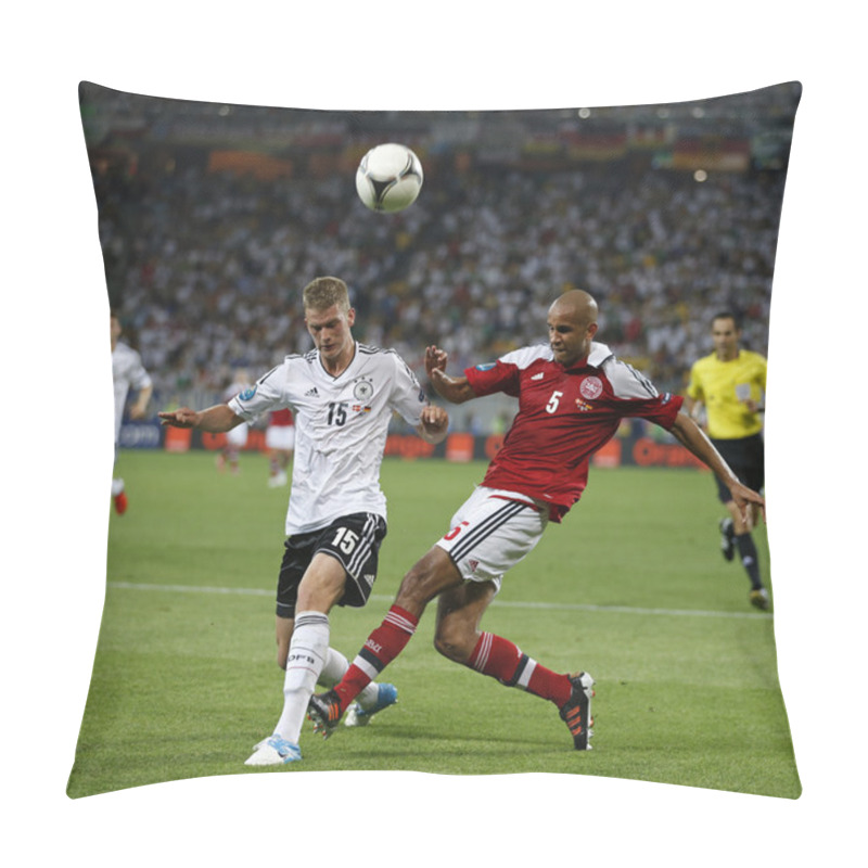 Personality  UEFA EURO 2012 Game Germany Vs Denmark Pillow Covers