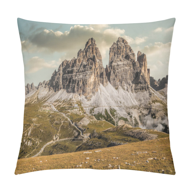 Personality   Barren Rocks, Italy Pillow Covers