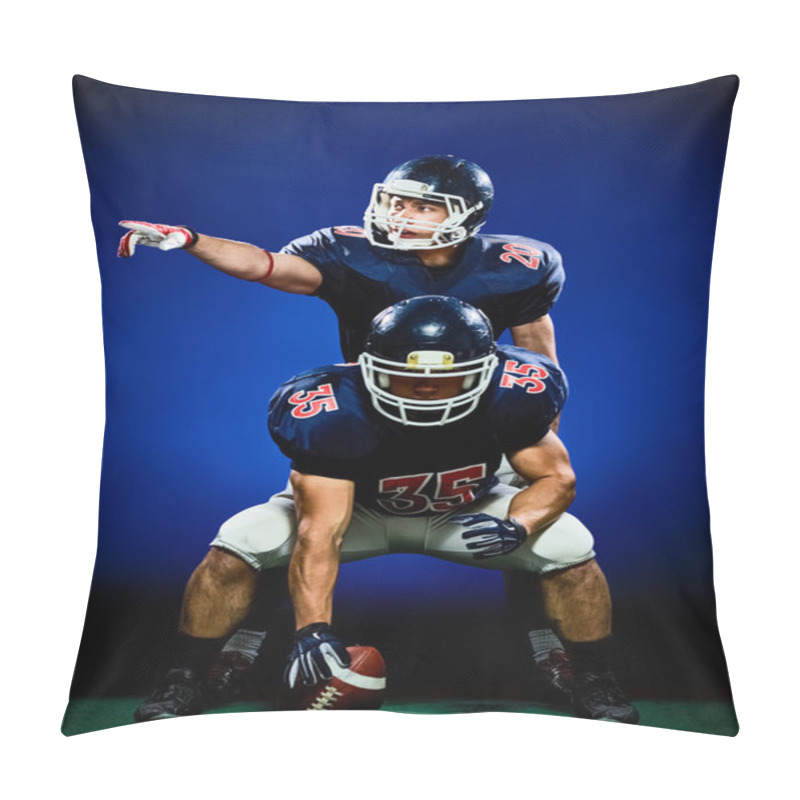 Personality  American Football Players Men Isolated Pillow Covers