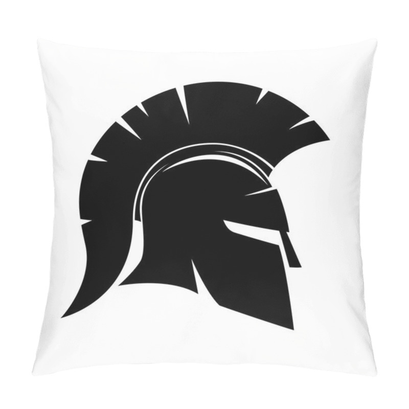 Personality  Spartan Helmet Sign. Pillow Covers