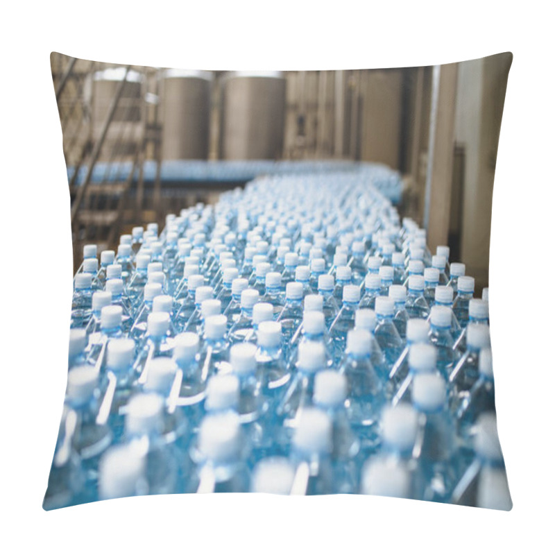 Personality  Bottling Plant - Water Bottling Line For Processing And Bottling Pure Mineral Carbonated Water Into Bottles And Gallons. Pillow Covers