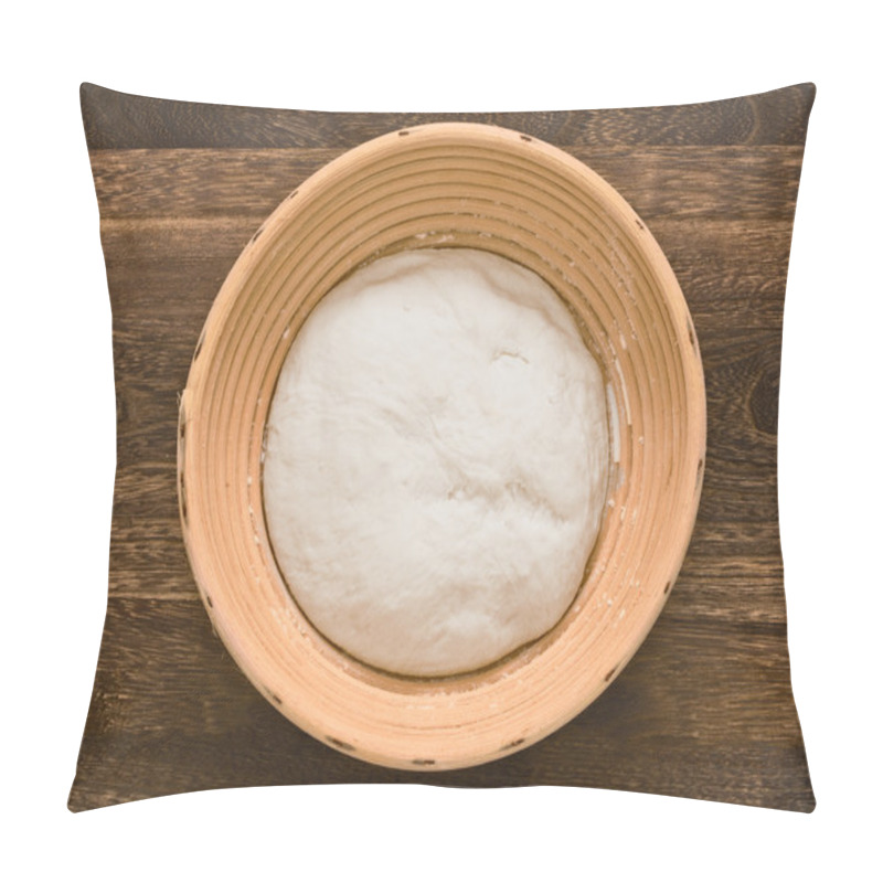 Personality  Bread Dough In Proofing Basket Pillow Covers