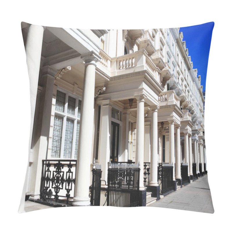 Personality  Georgian Terraced Houses Pillow Covers