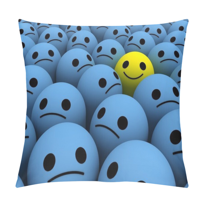 Personality  Happy Smile Pillow Covers