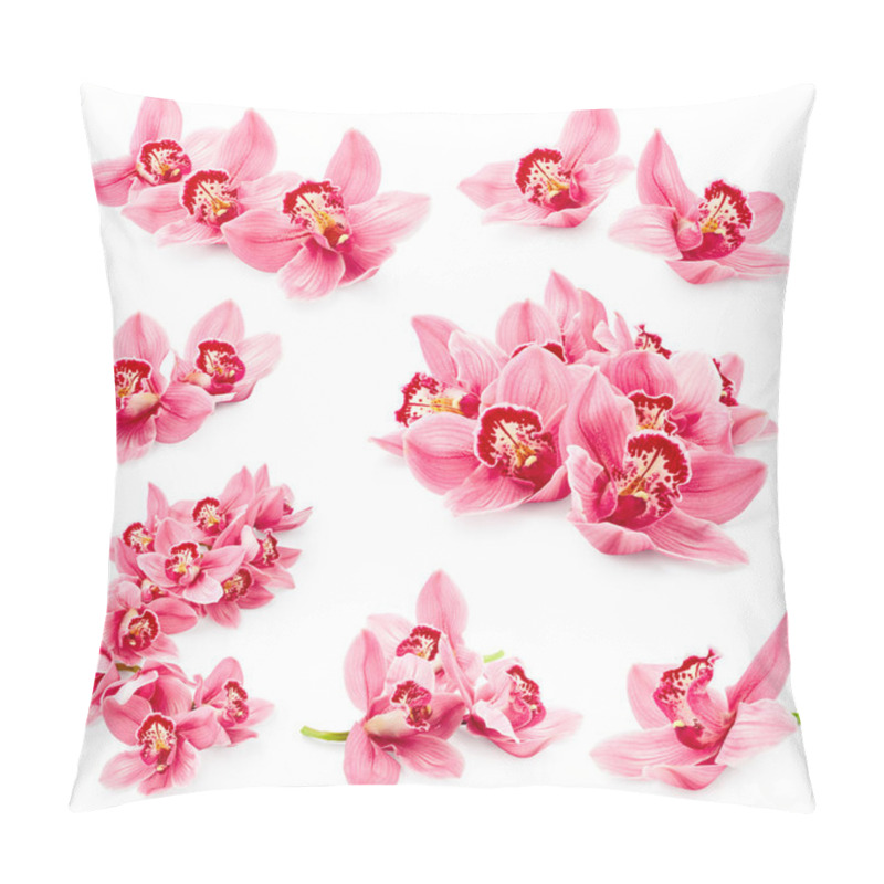 Personality  Orchid Flowers. Set Pillow Covers