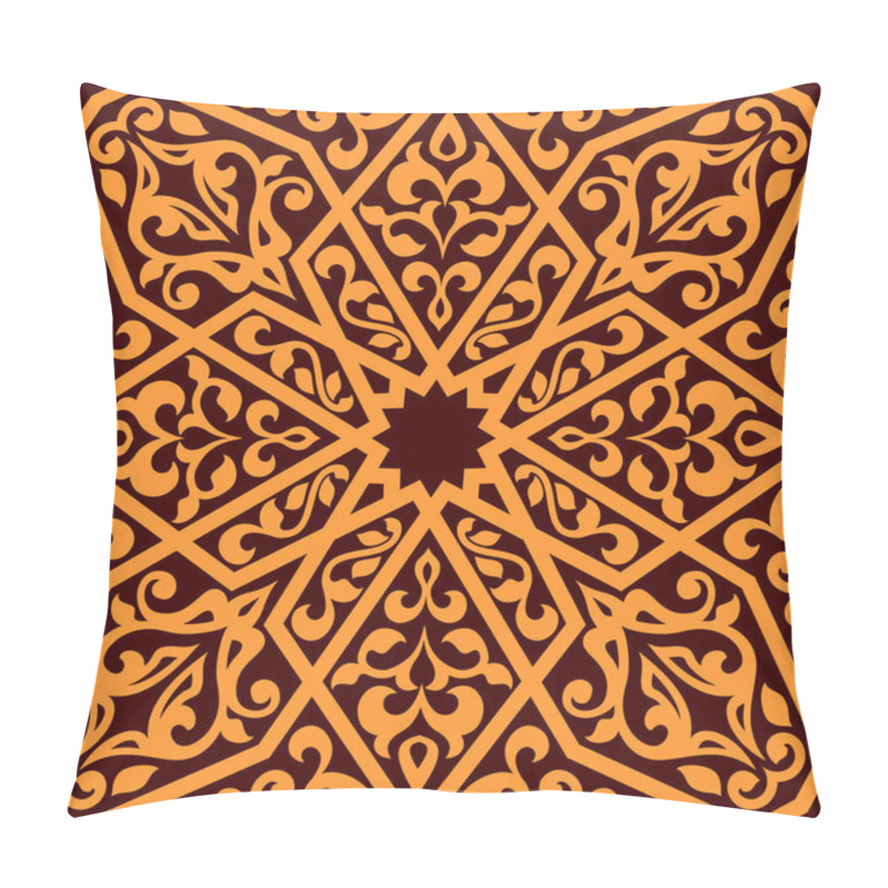 Personality  Arabian Seamless Tile Pattern Pillow Covers