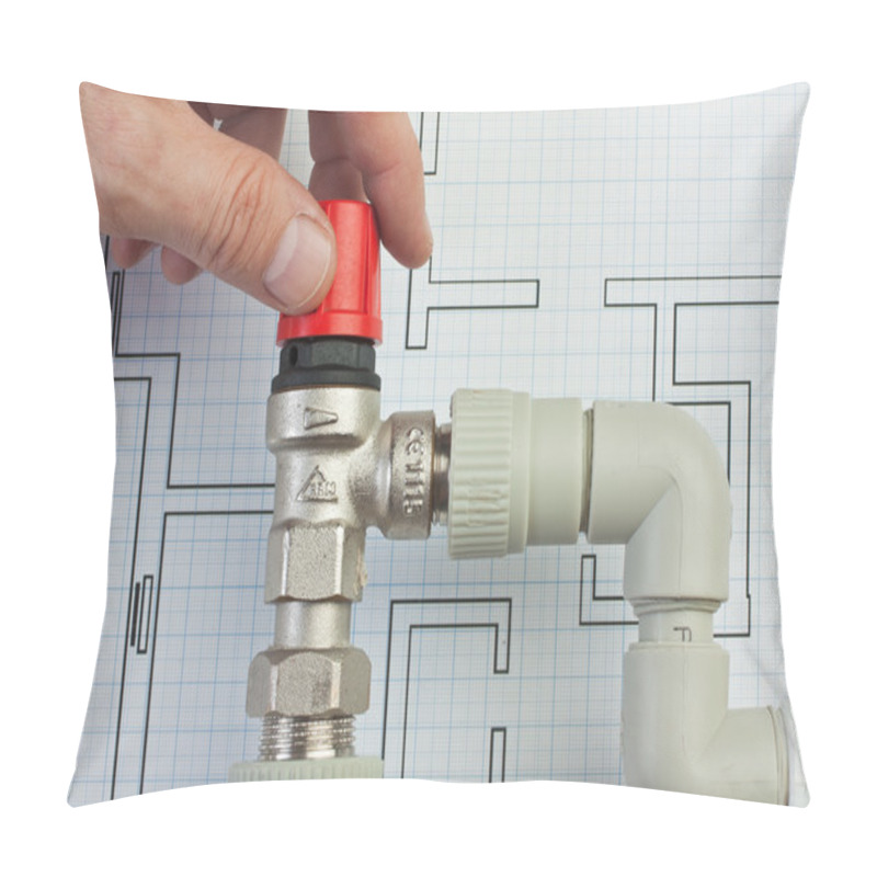 Personality  Plumbing Fixtures Pillow Covers