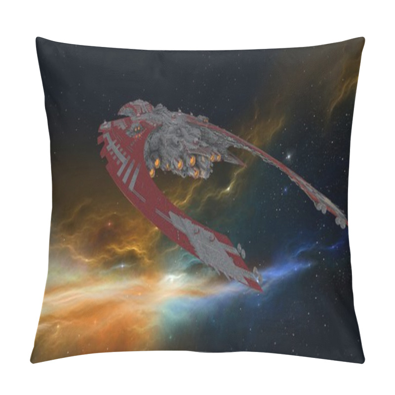 Personality  Space Ship Pillow Covers