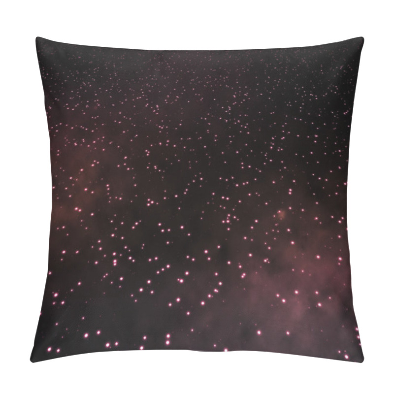 Personality  Red Stars Background Pillow Covers