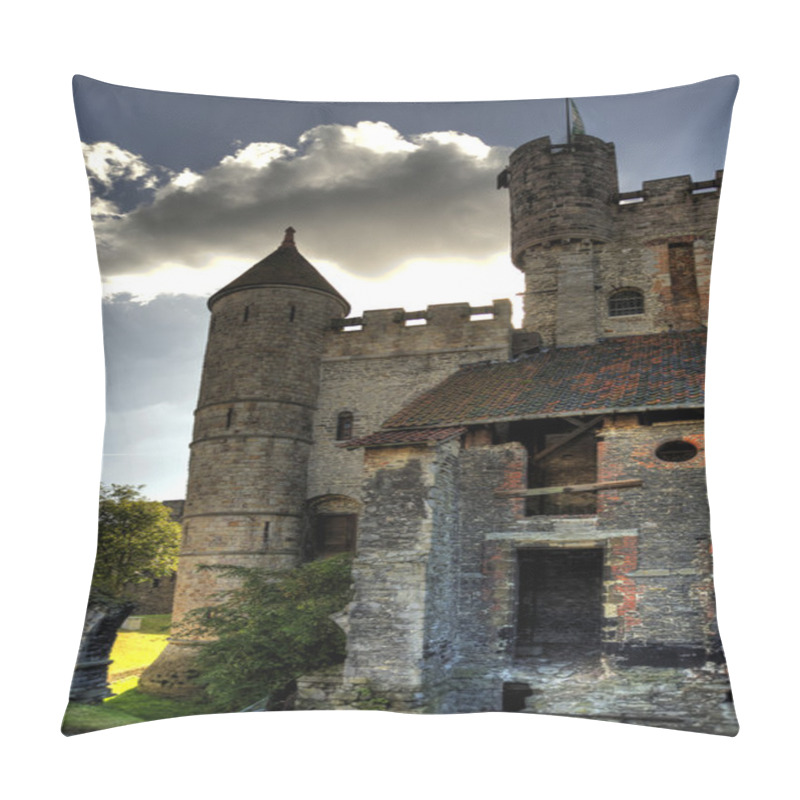 Personality  Castle In Ghent Pillow Covers