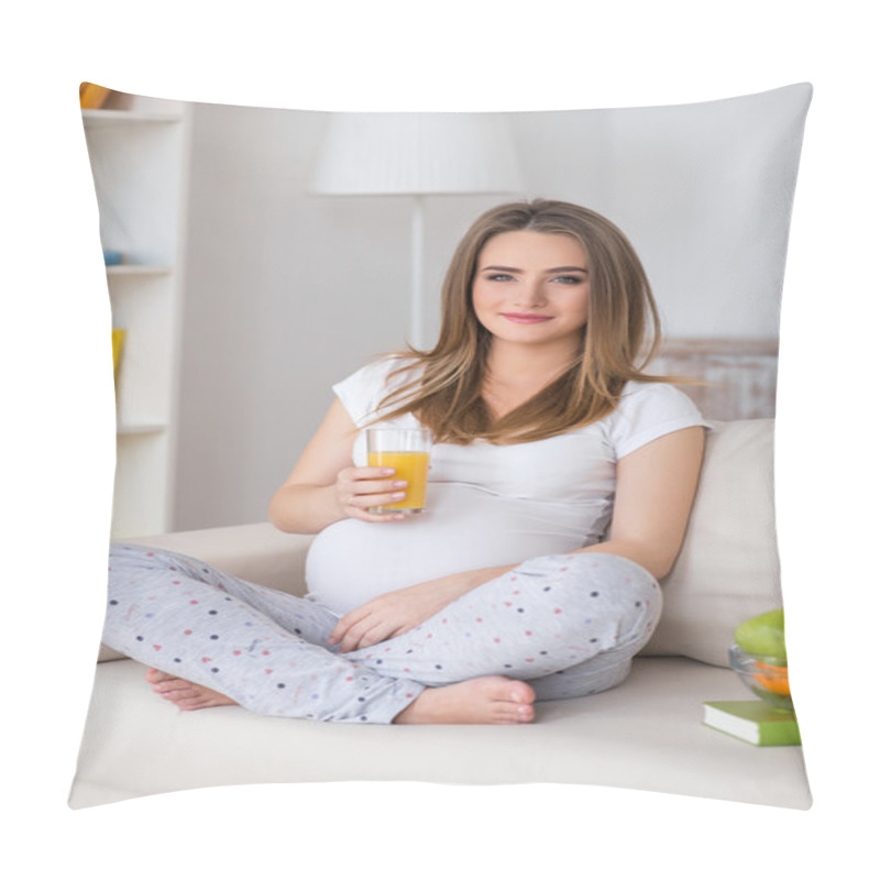 Personality  Pregnancy, Belly, Woman, Husband, Hands, Cup Pillow Covers