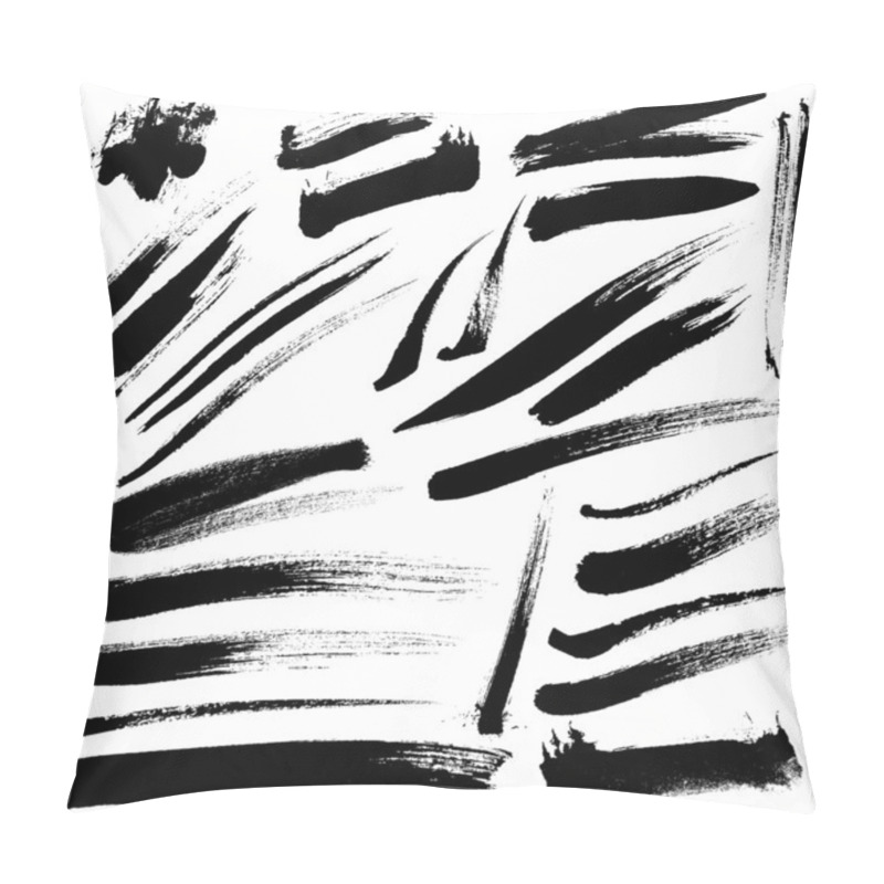 Personality  Brush Strokes Pillow Covers