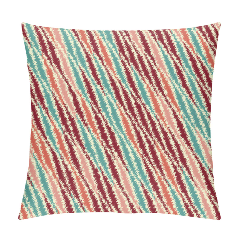 Personality  Seamless Abstract Pattern With The Image Of Diagonal Stripes. Pillow Covers