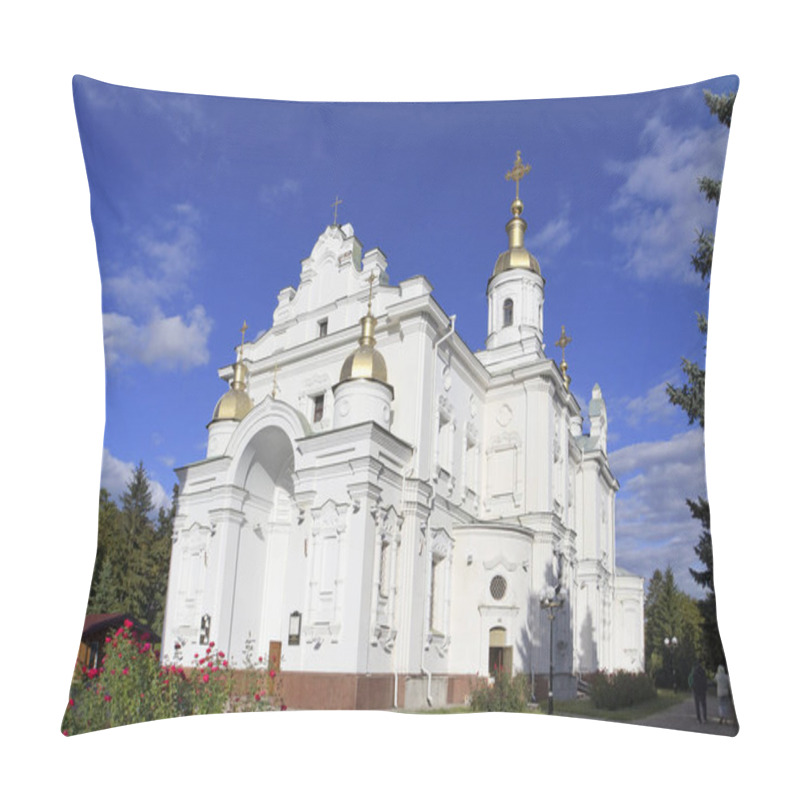 Personality  Holy Dormition Cathedral In Poltava, Ukraine Pillow Covers