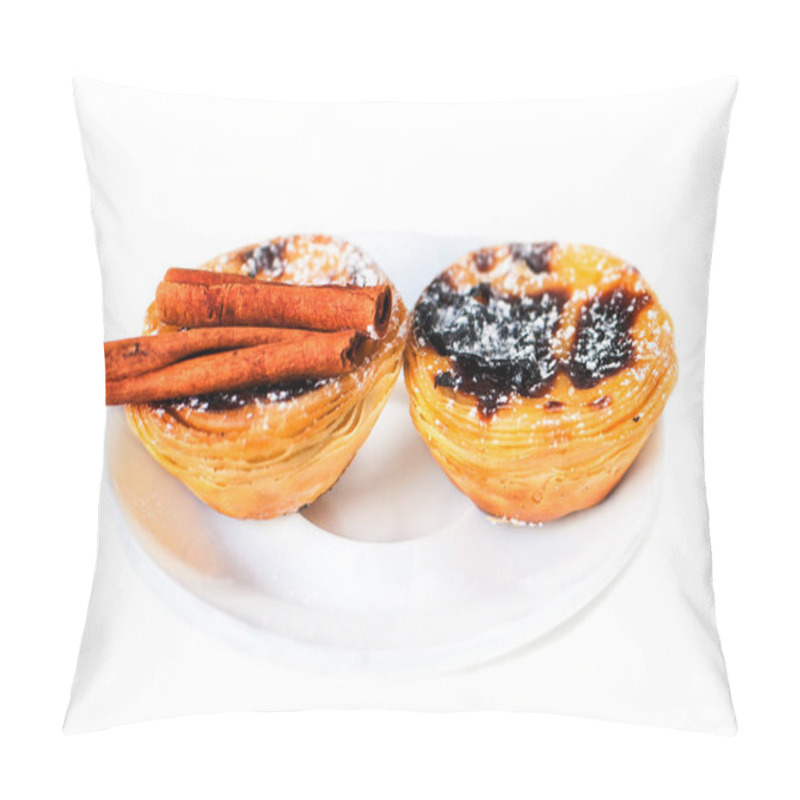 Personality  Creamy Egg Tart With  Sweet Curstard  Pillow Covers