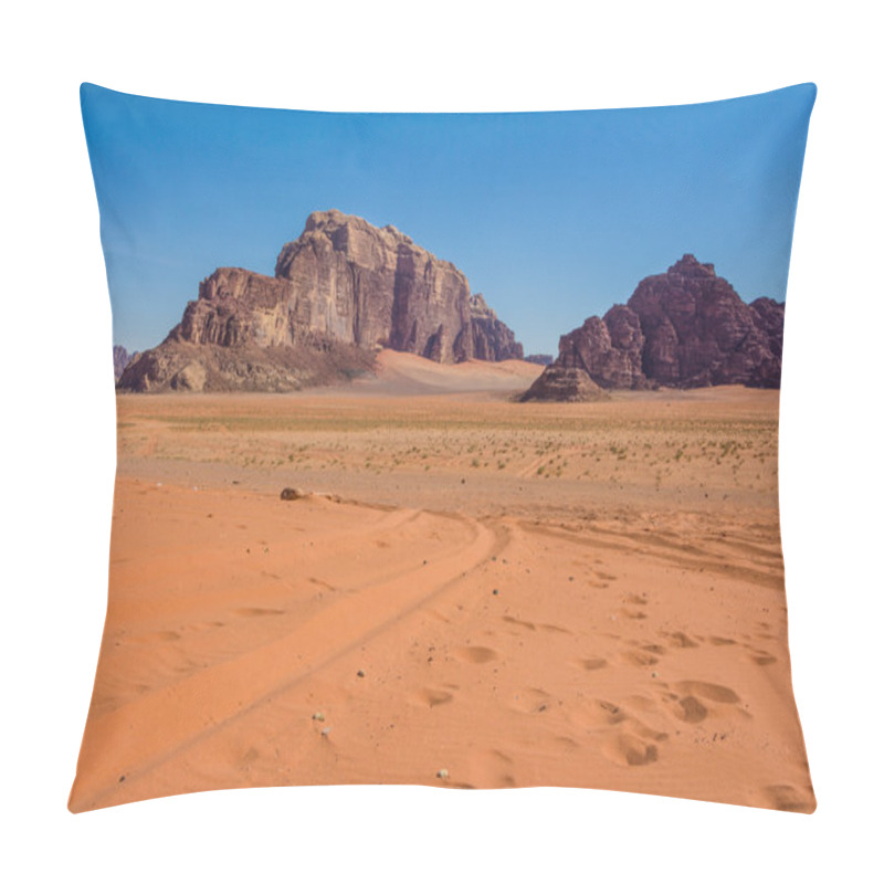 Personality  Wadi Rum Desert - Valley Of The Moon In Jordan. UNESCO World Her Pillow Covers