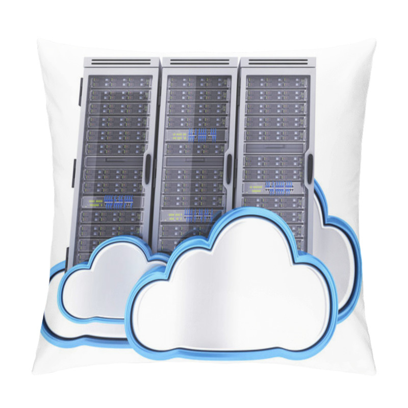 Personality  Database And Cloud Pillow Covers