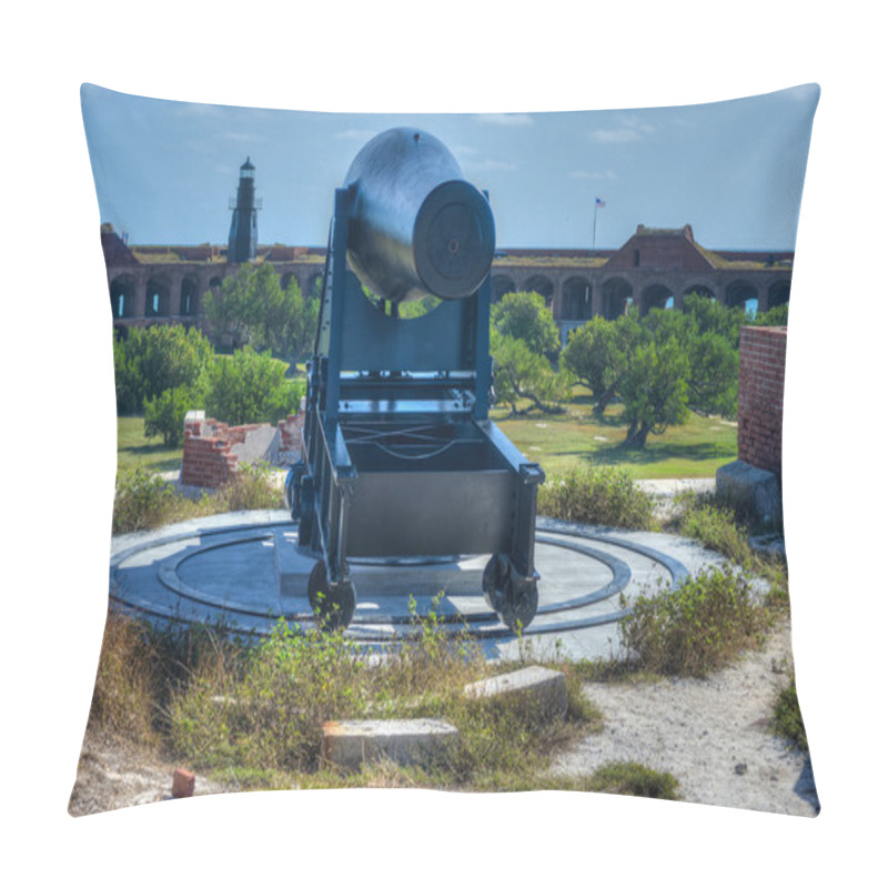 Personality  Cannon In Fort Jefferson, Florida Pillow Covers