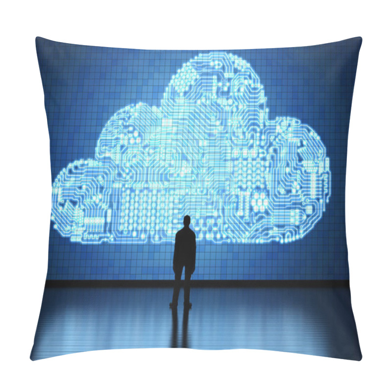 Personality  Cloud Computing Technology Pillow Covers