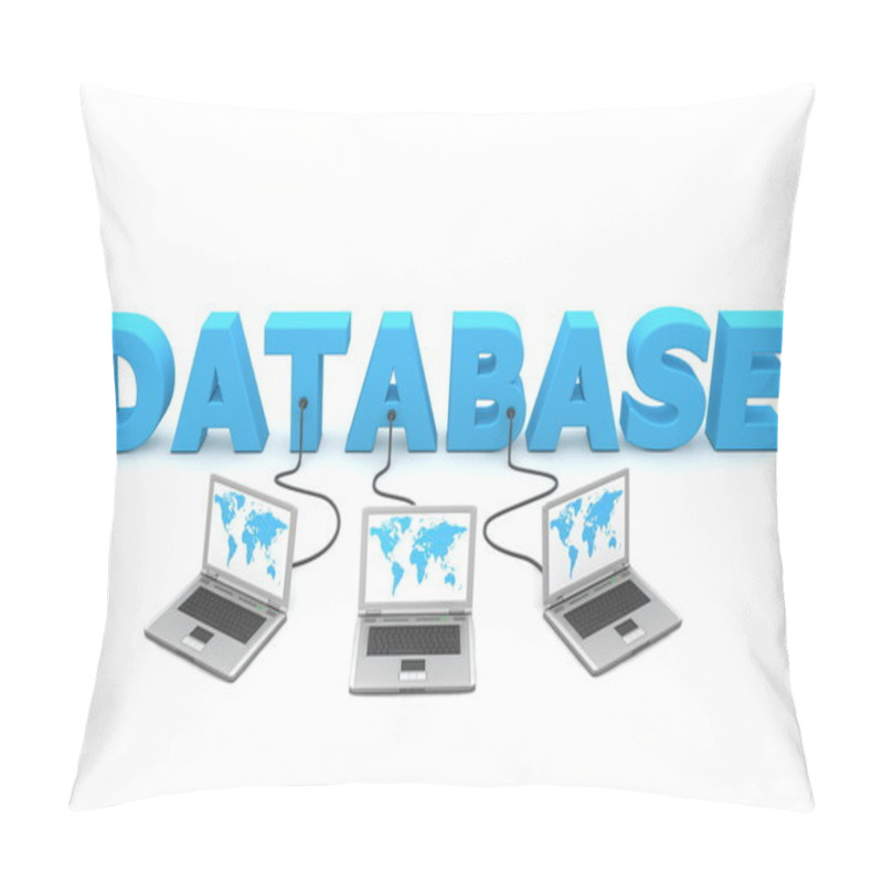 Personality  Multiple Wired To Database Pillow Covers