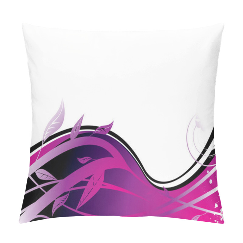 Personality  Purple Flower Pillow Covers