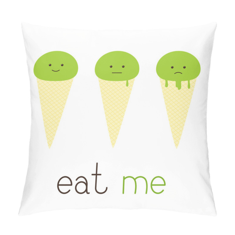 Personality  Cute Ice Cream Pillow Covers