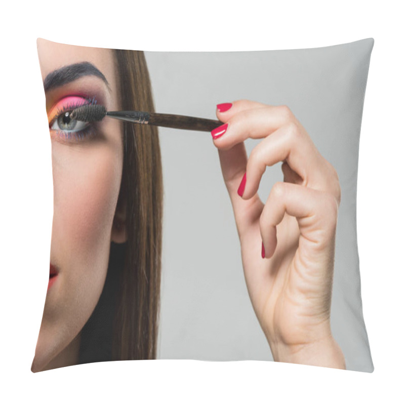 Personality  Eyelashes Makeup Pillow Covers