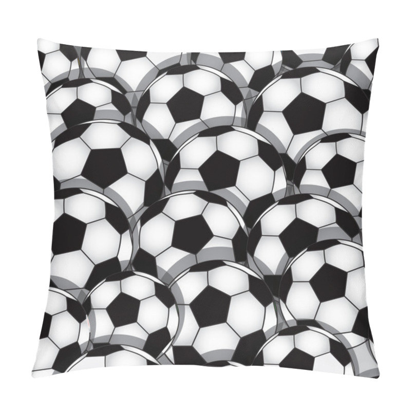 Personality  Soccer Seamless Texture Pillow Covers