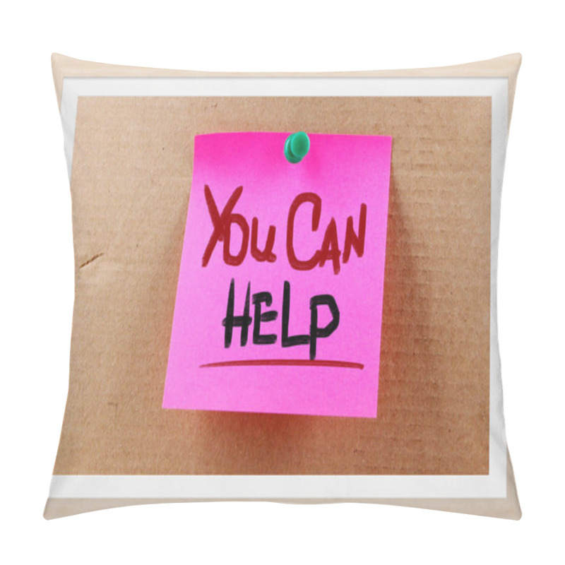 Personality  You Can Help Concept Pillow Covers