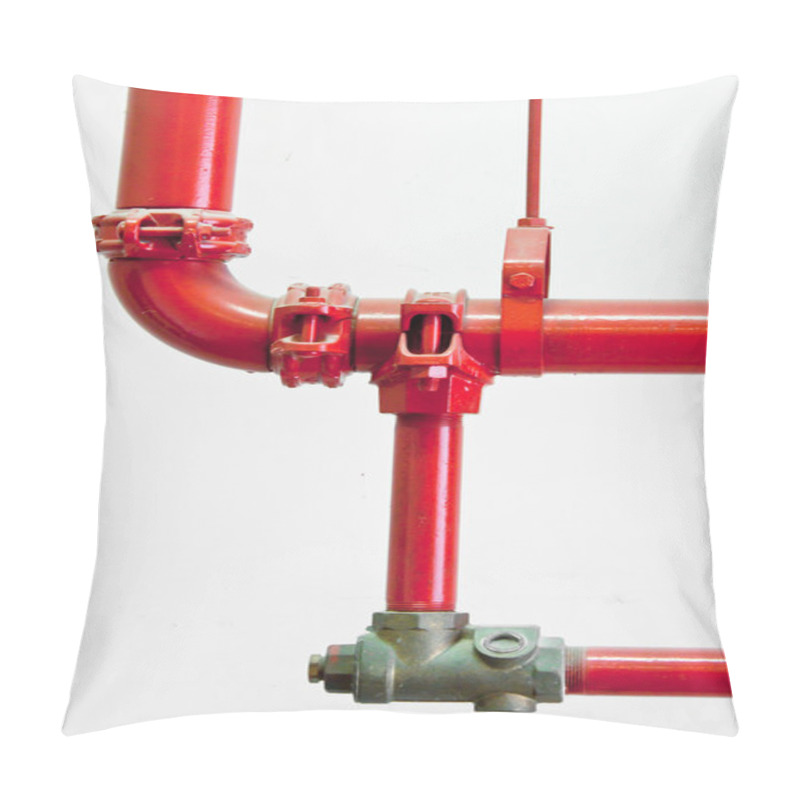 Personality  Red Pipes Pillow Covers