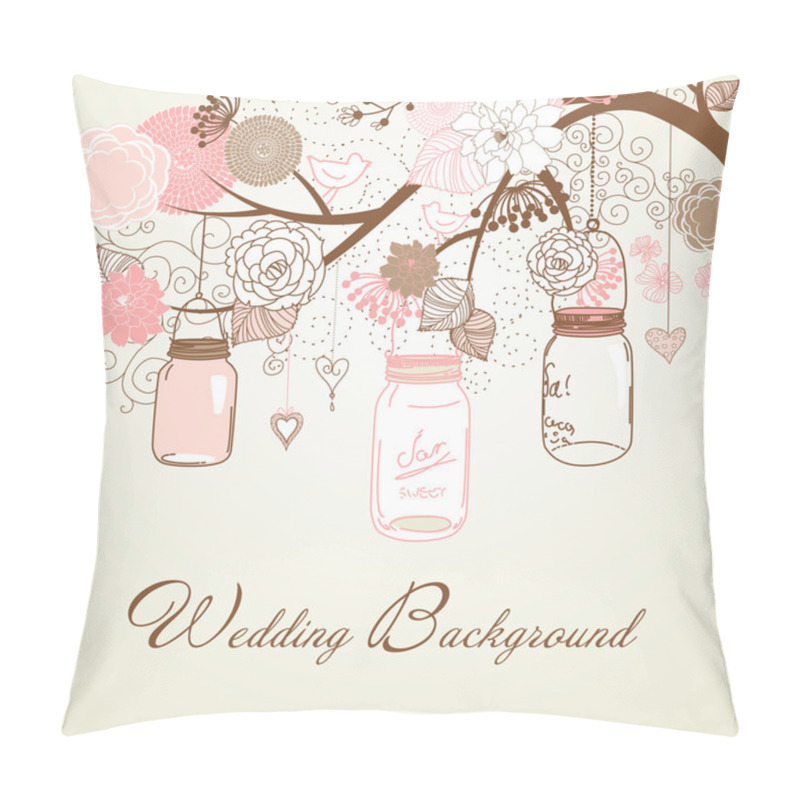 Personality  Floral Summer Background. Pillow Covers