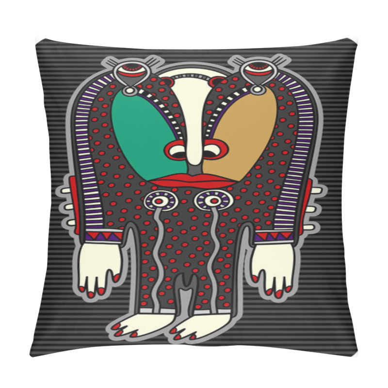 Personality  Fantasy Monster Personage Pillow Covers